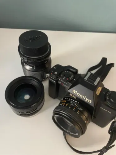 Câmera analógica de Quartz Mamiya ZM Sekor