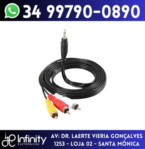 Cabo Av P3 x 3rca
