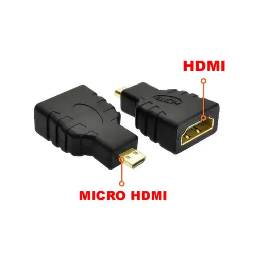 Adaptador HDMI Fêmea para micro HDMI Macho