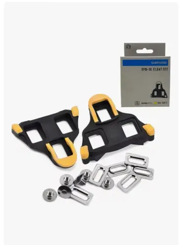 Tacos Para Pedais De Bicicletas Shimano Sm-sh11 Amarelo