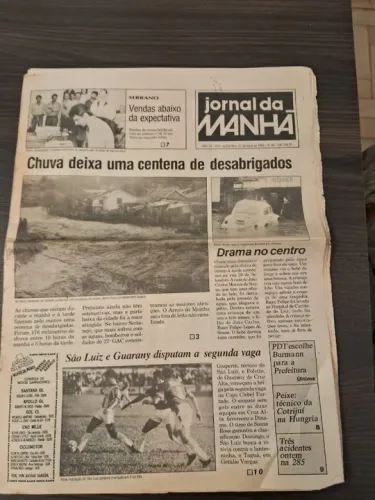 Edição Do Jornal Da Manhã De Ijuí, Do Dia 27-05-1992