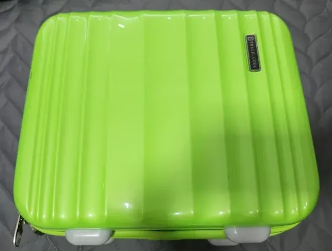 Frasqueira Travel Cool verde claro