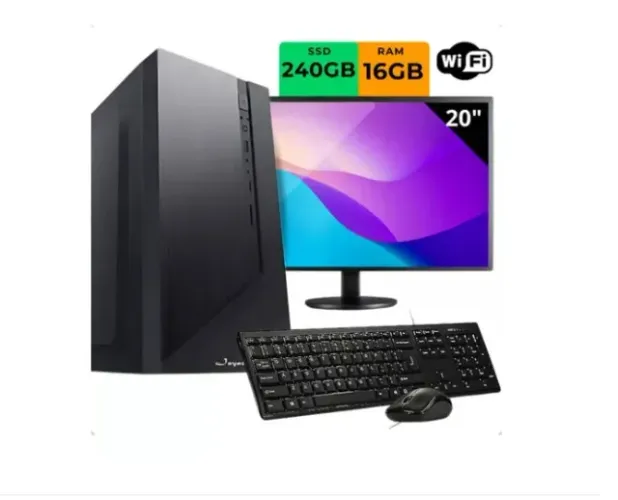 Pc Computador Barato Completo Intel I5 16gb 240gb + Wifi
