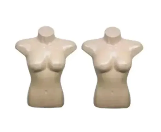 12 Manequim busto bege