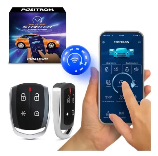 ## Alarme Pósitron (Px360BT) Bloqueia Bluetooth Presença ## 