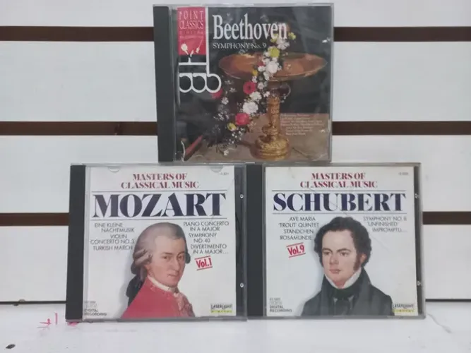 3 CD 2 Mozart 1 Beethoven
