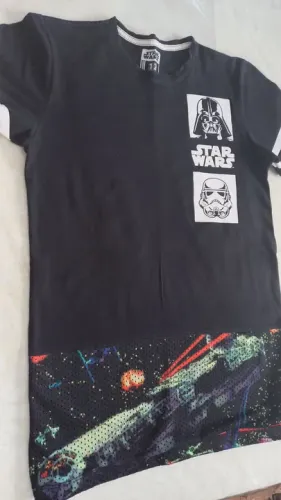 Camiseta Star Wars tam 12 Riachuelo