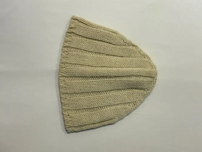 Gorro de Lã Bege