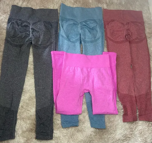 Leggings Empina bumbum 4 peças