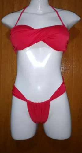Biquíni vermelho lindo! 2 em 1