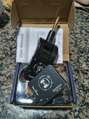 Retorno de palco sem fio 2 em 1 