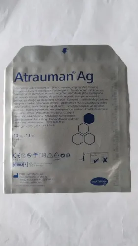 10 (dez) Curativos ATRAUMAN AG 10 cm x 10 cm HARTMANN, por R$ 500