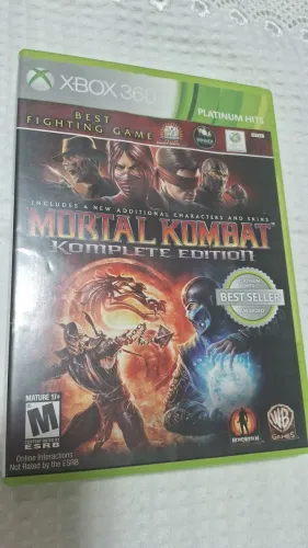 Jogo original Mortal kombat xbox 360