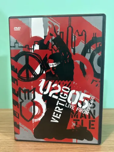 DVD U2 VERTIGO - LIVR FROM CHICAGO
