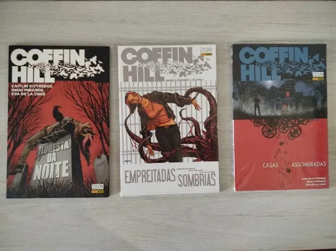HQ Quadrinhos Coffin Hill (Completo em 3 Volumes)