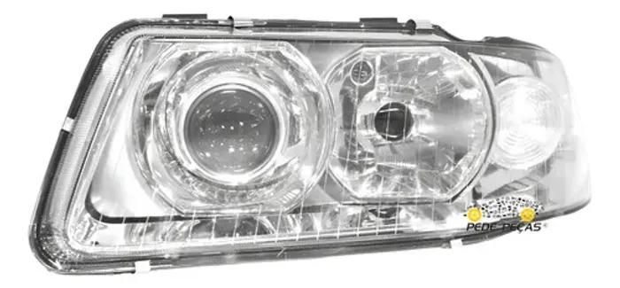Farol Audi A3 2000 2001 2002 2003 2004 A 2006 Cromado