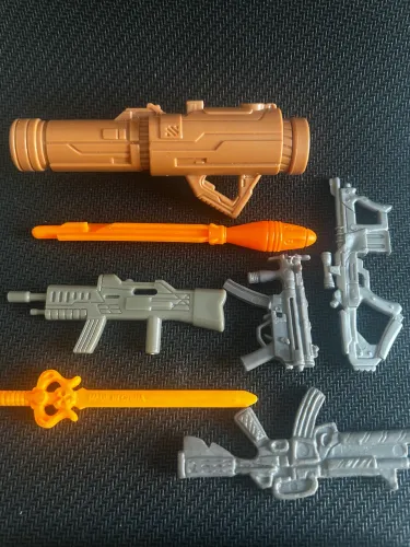 Coleção lote de acessórios vintage Rambo e Falcon