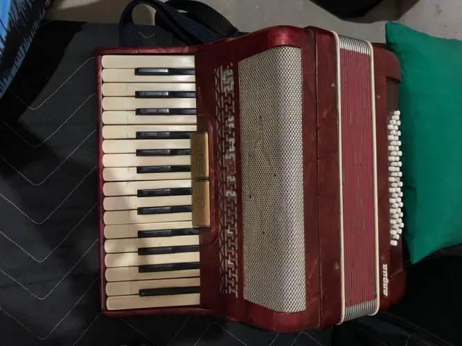 ACORDEON SANFONA 48 BAIXOS AFINADA E TOP DE SOM