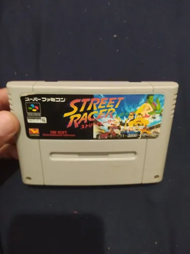 Street racer original e funcionando SNES 