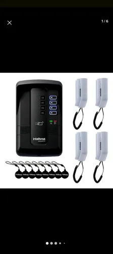 Interfone para condomínio intelbras, instalado 