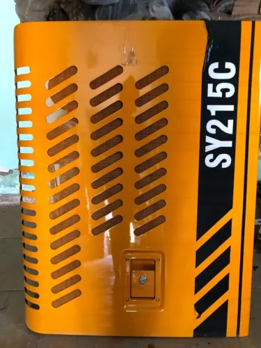 Porta de visita do radiador e condensadora escavadeira Sany sy215c