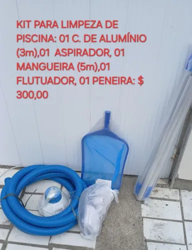 KIT PARA LIMPEZA DE PISCINA