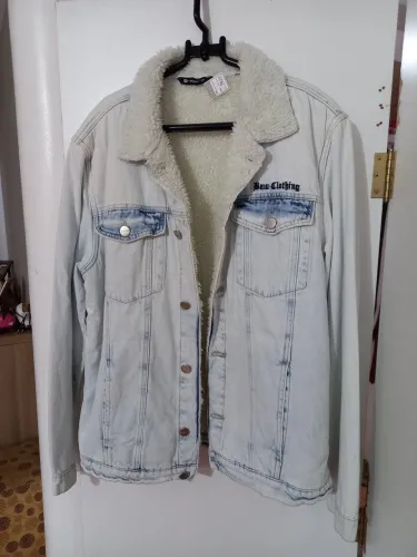 Jaqueta Jeans Forrada com Sherpa G - Baw Clothing C&A