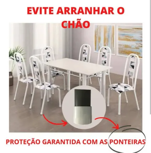 Ponteira de cadeiras ( pés de cadeira )