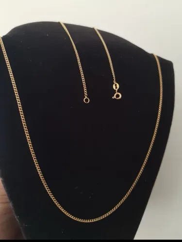 Corrente Grumet italiano de Ouro 18k