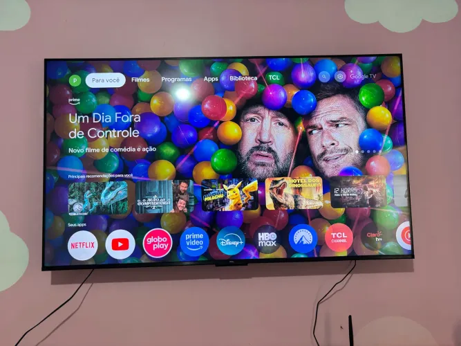 TV TCL SEMINOVA 55 polegadas 