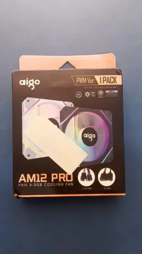 AM12 PRO PWM A-RGB COOLING FAN NOVO LACRADO FRETE GRÁTIS PARA MACEIÓ