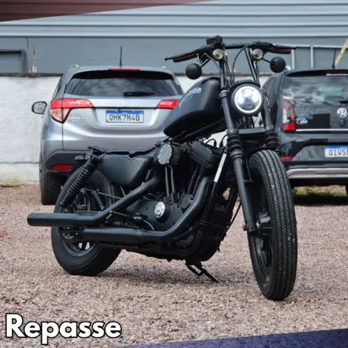 Harley-Davidson XL883N 2015 Preta