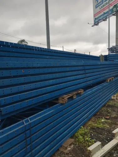 TEMOS 1.000 POSIÇÕES DE PORTA PALLET FABRICANTE LONGA (PARAFUSADO) A PRONTA ENTREGA!!!