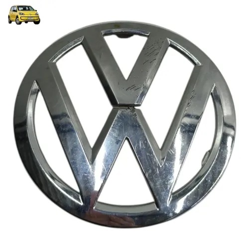 Emblema parachoque dianteiro VW up 2015 2016 2017 155mm