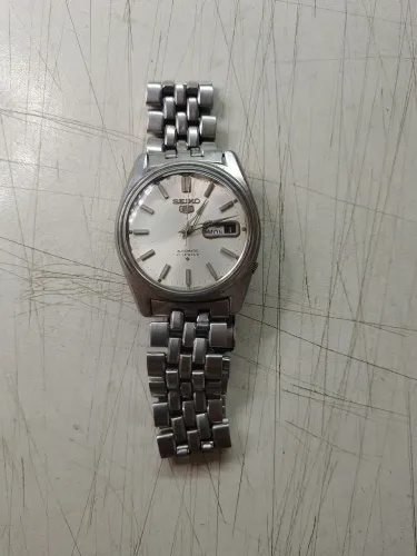 Relógio Seiko 6119 Branco 