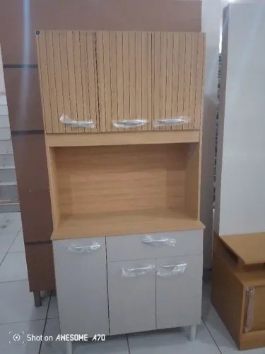 Armário de Cozinha Moderno - Design e Funcionalidade Entrega e montagem grátis 