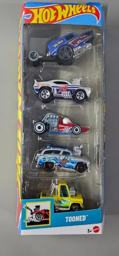 5 unidades de carros Hot Wheels - Coleção Tooned