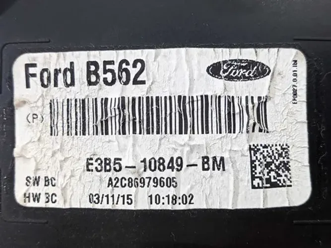 Kit Chave Ford Ka 1.0 3cc 2015 A 2020 Cx096