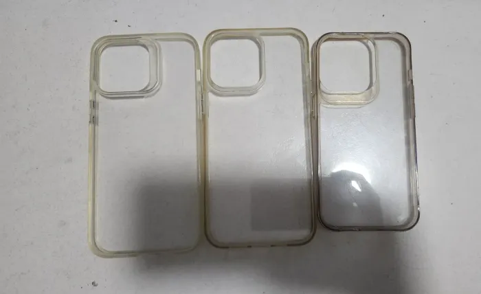 Capas (capinhas) transparente de iphone 15 pro e 14/15 pro max