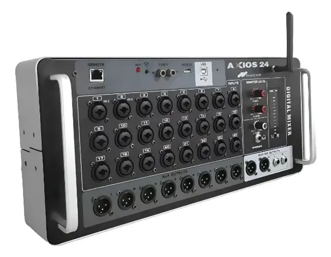 Mesa De Som Digital Duonn Axios 24 Canais Bivolt
