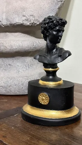 Busto Davi Decoração Estatua Arte