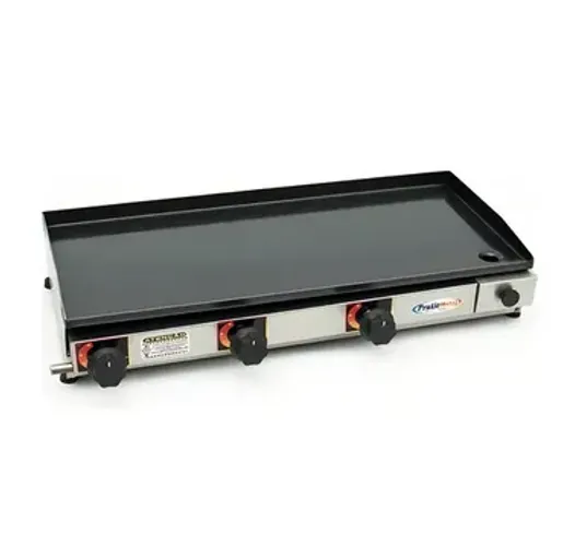 Chapa Chapeira De Lanches Porções Hot Dog Hambúrguer a Gás 70x30 cm 3 Queimadores