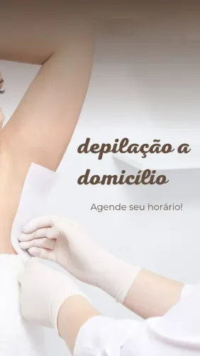 Depilação a domicílio (apenas feminino)
