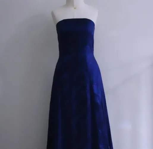 Vestido de Festa Azul Royal