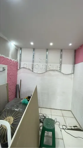 Instalação de Painel de Drywall com Fita de LED