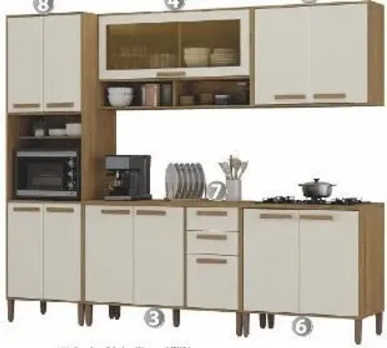 Armário de Cozinha Completo
