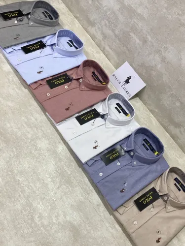 Camisa Social Ralph Lauren Long Sleeves USA - Mangas Longas Custom Fit