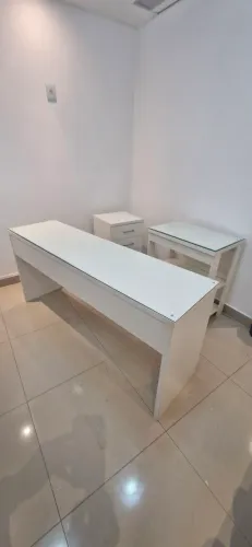 Mesa de recepção de escritório