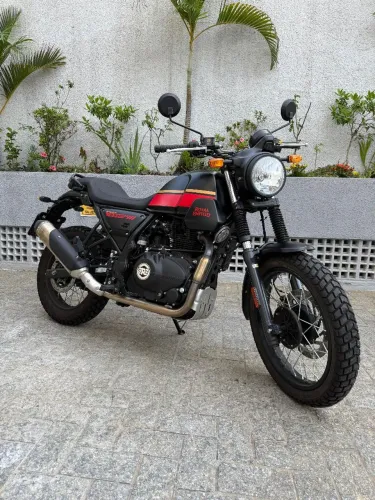 Royal Enfield SCRAM 411 - 2.054 km "MOTO DE GARAGEM"