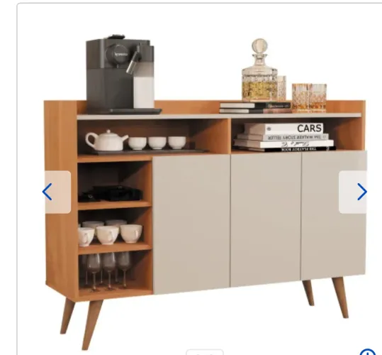 Aparador Buffet Moderno p/ Sala de Estar e Jantar